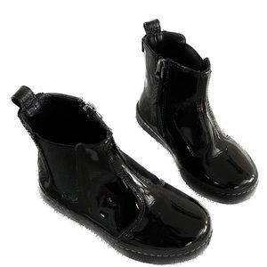 Freshly Picked - Patent black booties